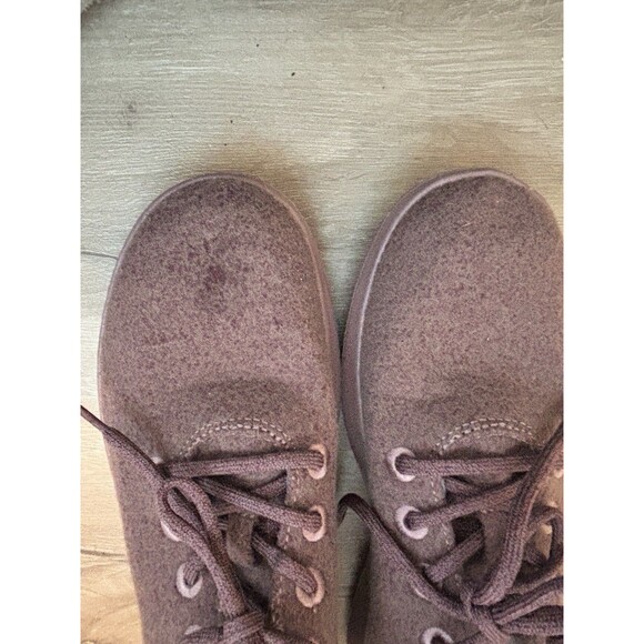 Allbirds Wool Runners Women's 8 Wide Mauve Heather Merino Wool Sneakers - Picture 15 of 15